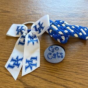 University of Kentucky hair accessory bundle.